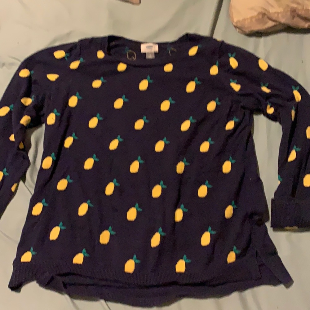 Lemon sweater from old navy